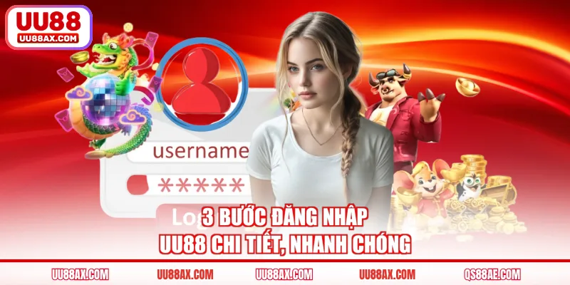 3 bước đăng nhập UU88 chi tiết, nhanh chóng