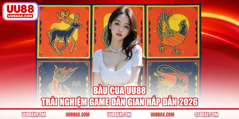 Bầu Cua Uu88 - Trải Nghiệm Game Dân Gian Hấp Dẫn 2026