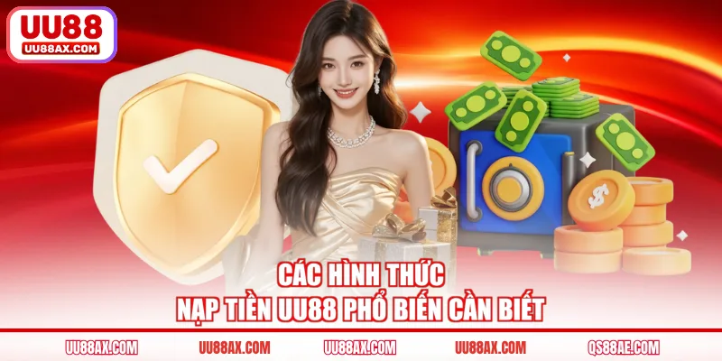 Các hình thức nạp tiền UU88 phổ biến cần biết
