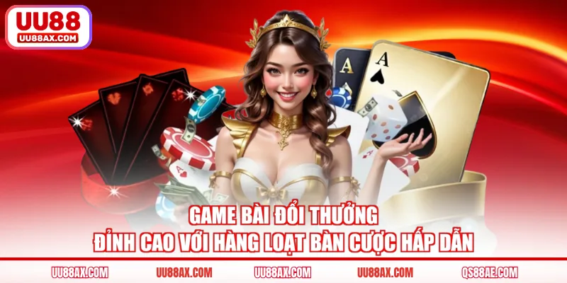 Game bài đổi thưởng đỉnh cao với hàng loạt bàn cược hấp dẫn