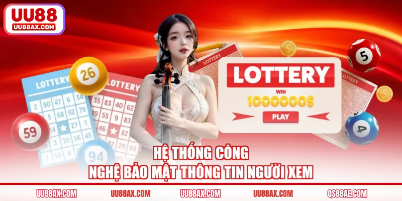 Hệ thống công nghệ bảo mật thông tin người xem