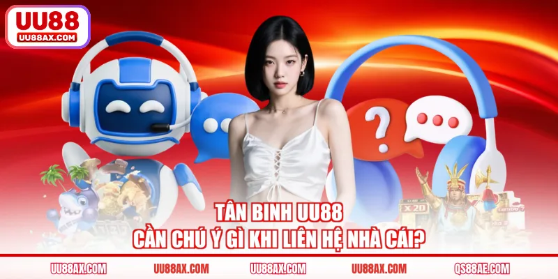 Tân binh UU88 cần chú ý gì khi liên hệ nhà cái?