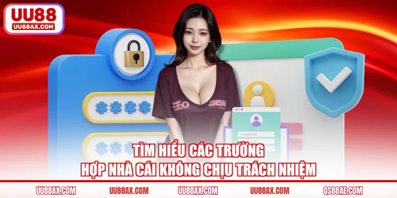 Tìm hiểu các trường hợp nhà cái không chịu trách nhiệm