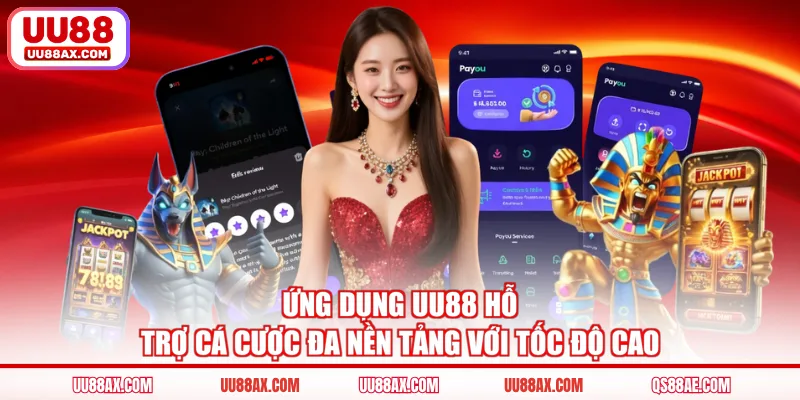 Ứng dụng UU88 hỗ trợ cá cược đa nền tảng với tốc độ cao 